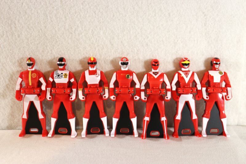 Kaizoku Sentai Gokaiger Ranger Key 35 Red Set Memorial Edition With