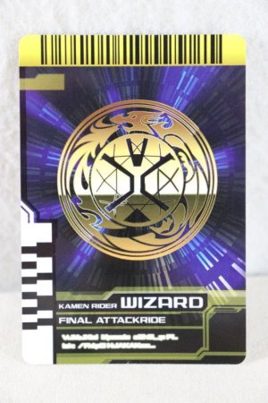 Photo1: Kamen Rider Decade / Rider Card Final Attack Ride Wizard (1)