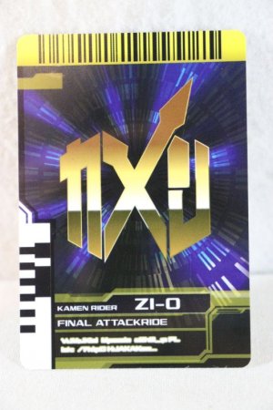 Photo1: Kamen Rider Decade / Rider Card Final Attack Ride Zi-O (1)