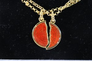 Photo1: Kamen Rider OOO / Ankh's Broken Taka Core Medal Pendant (1)