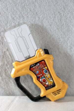 Photo1: (Damaged) Kamen Rider Ex-Aid / DX Taiko No Tatsujin Gashat Used (1)