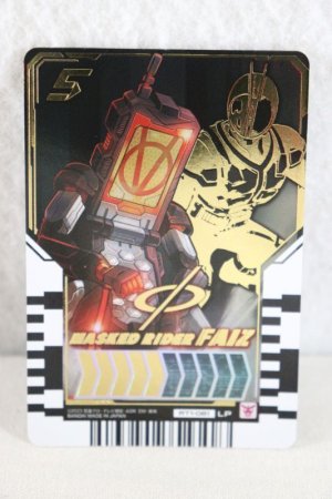 Photo1: Kamen Rider Gotchard / Ride Chemy Trading Card LP RT1-081 Faiz (1)