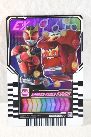 Photo1: Kamen Rider Gotchard / Ride Chemy Trading Card GV RTX-244 Kuuga (1)