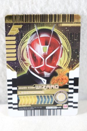 Photo1: Kamen Rider Gotchard / Ride Chemy Trading Card MR RTX-263 Wizard (1)