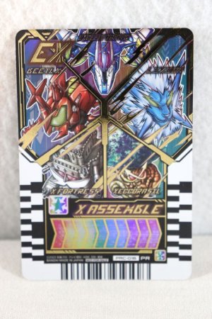 Photo1: Kamen Rider Gotchard / Ride Chemy Trading Card PRC-016 X Assemble (1)