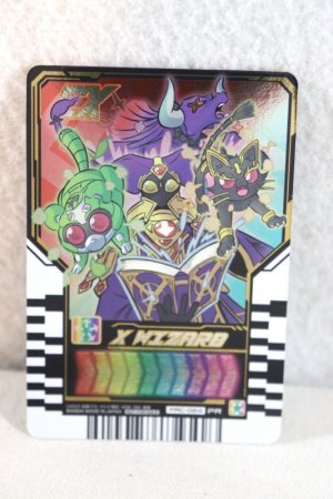 Photo1: Kamen Rider Gotchard / Ride Chemy Trading Card PRC-024 X Wizard (1)