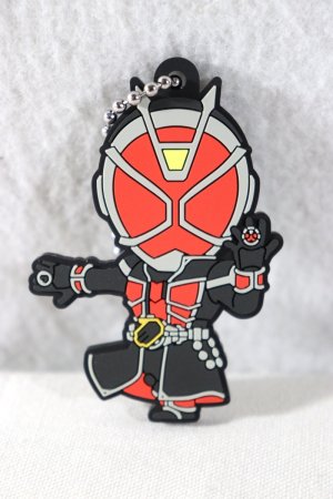 Photo1: Kamen Rider Wizard / Capsule Rubber Mascot Wizard (1)