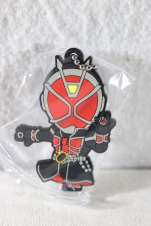 Photo1: Kamen Rider Wizard / Capsule Rubber Mascot Wizard (1)