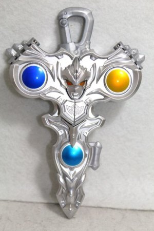 Photo1: Ultraman Taiga / DX Ultraman Taiga Photon Earth Key Holder Used (1)