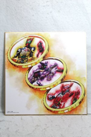 Photo1: Kamen Rider OOO / Ichiban Kuji Suisai Shikishi Collection OOO TaToba Combo & PuToTyra Combo & TaJaDor Combo (1)