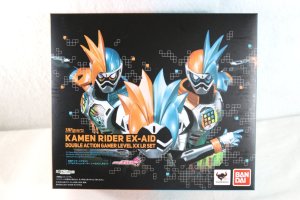 Photo1: Kamen Rider Ex-Aid / S.H.Figuarts Ex-Aid Double Action Gamer Level XX LR Set with Package (1)