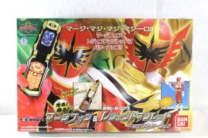 Photo1: Mahou Sentai Magiranger / MagiPhone ＆Sentai Hero Series Legend MagiRed Magi Volt ver Set with Package (1)