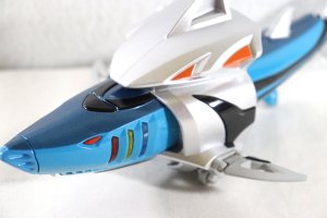 Photo1: Jyuken Sentai Gekiranger / Jyuken Gattai Series 03 Geki Shark Used (1)