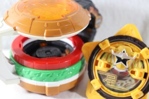 Photo1: Shuriken Sentai NinNinger / Ninja Star Burger & Star Ninger Shuriken Used (1)