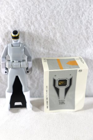 Photo1: Kaizoku Sentai Gokaiger / Mega Silver Ranger Key Denji Sentai Megaranger (1)