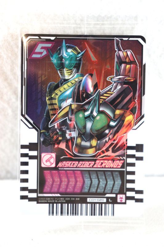 Kamen Rider Gotchard / Ride Chemy Trading Card L CD1-020 Zeronos