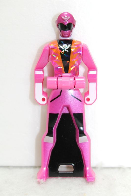 Kaizoku Sentai Gokaiger / Gokai Pink Ranger Key Gashapon Metallic Color ...