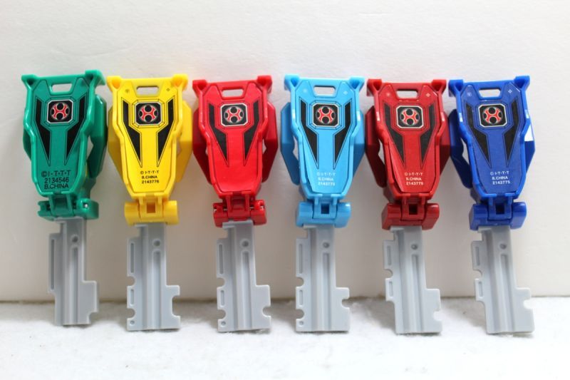 Kaizoku Sentai Gokaiger / Hurricaneger Ranger Key Set